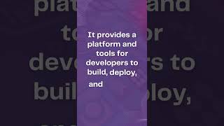 What is PaaS? #PaaS #cloud #data #shorts