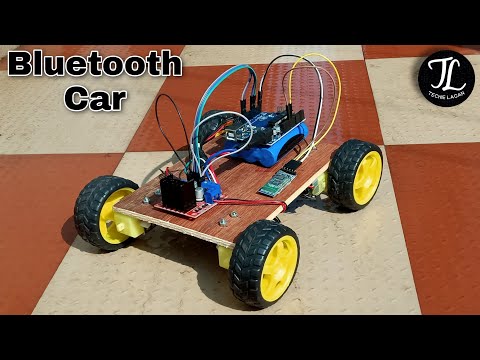 How To Make an Arduino Bluetooth Controlled Car at Home || Explained || Techie Lagan
