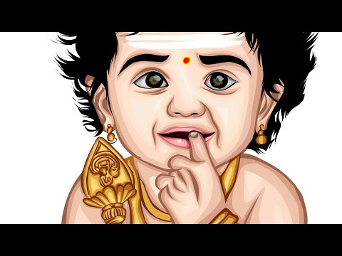 Creating a Cute Baby Murugan Artwork – Watch Live!