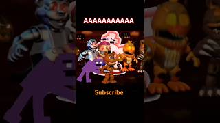When you get all the Halloween characters in FNAF world #fnafworld