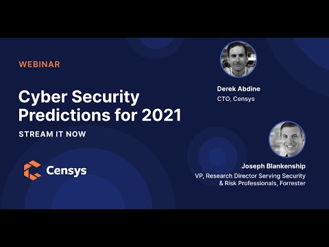 Webinar: Forrester Cyber Security Predictions for 2021