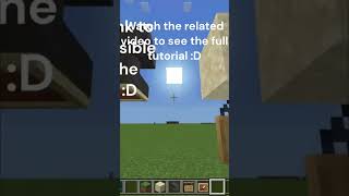 Cursed Gravity Blocks! #shorts #minecraft #minecrafthowto #bedrockguide #itsmejames