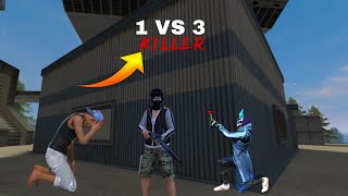 Free fire first round 1 vs 3 awm sniping king CS rank video free fire #freefire 