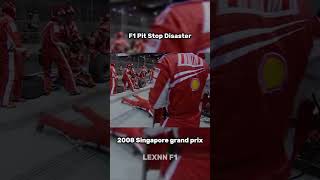 FUEL HOSE STILL ON CAR! ⛽🔥 | F1 Pit Stop Disaster 2008 #F1 #Formula1 #PitStop #FuelHose #F1Fails