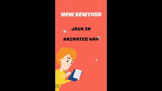 New Keyword In Java - Java in animated way #shorts #short #java