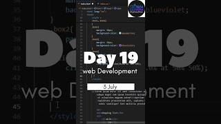 Day 19 Web Dev with HTML! 🚀 #css #webdesign #windows #HTMLBasics #CodeWithMe #viral #shorts #coding