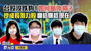 台股跌到懷疑人生！低接成長潛力股，財富翻倍賺就在此時！｜雲端最有錢ep247｜投資 理財｜莊正賢 丁彥鈞 陳喬泓