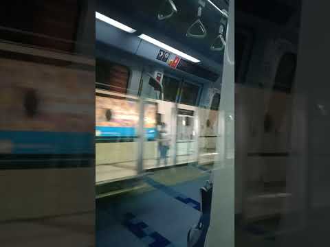 In Metro Dubai | UAE Metro | #dubaimetro #shortmetrovideo #shorts #travellinginmetro