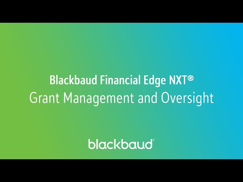Grant Management and Oversight