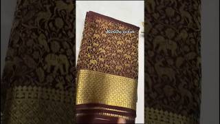 Pure Brocade Mysore silk sarees//Silk Mark certified//Price:11800/-120gsm thickness// no 9000949464
