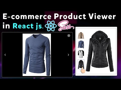 E-commerce product viewer in React js | Product viewer react | react js e-commerce product viewer