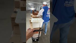 Junk Seekers Helping a Repeat Client Move Items Into Storage – Fast, Friendly & Reliable!