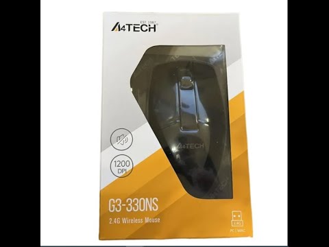 A4TECH G3-330NS Wireless Needle Optical Mouse Review 2024