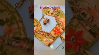 Blouse design organza #blousedesign #shorts #trending #ytshorts