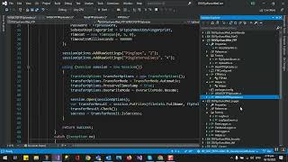 C# WinSCP FTP Uploader impelementing Factory Design Pattern and SOLID principles.