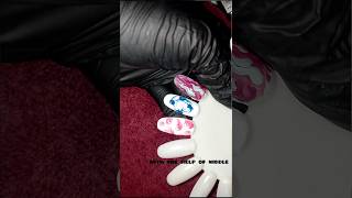 Easy nail art hack#naildecor #naildesign #nails #nailtech #tamil #hacks