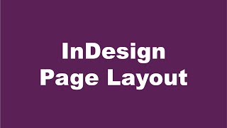 InDesign Page Layout