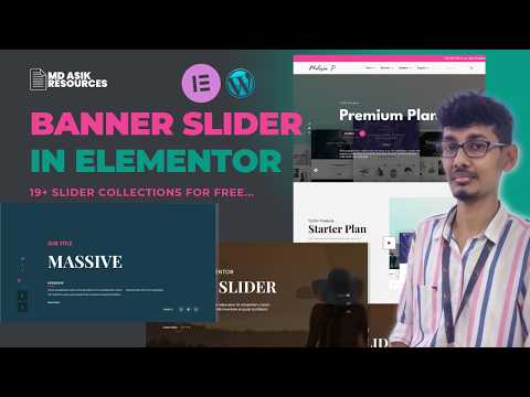 Elementor Banner Slider | How to make a slider using Elementor on WordPress for free in Tamil  2024