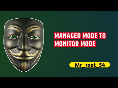 How to enable and disable monitor mode in kali linux ?