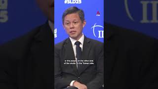 Countries should avoid “simplistic” explanations for China-Taiwan conflict: Chan Chun Sing