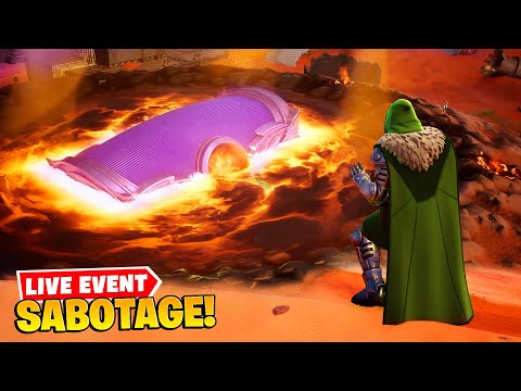 Fortnite Live Event: Dr Doom's Sabotage | No Commentary