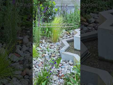 Recycled garden ideas from the RHS Chelsea Flower Show 2024...