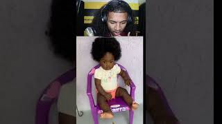 É UMA BONECA? #tet #react #humor #shorts