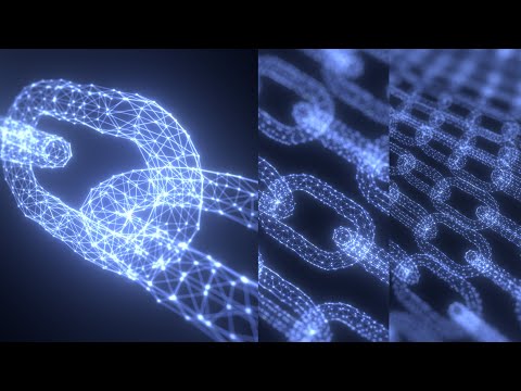 Crypto Block Chain Currency Wire Background Visuals | ENVATO | 4K