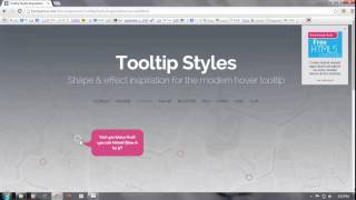 ToolTip Effects - Codrops