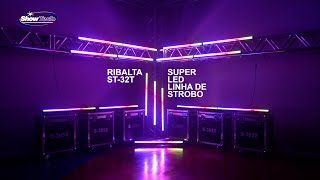 SHOWTECH BRASIL - RIBALTA ST-32T - SUPER LED LINHA DE STROBO