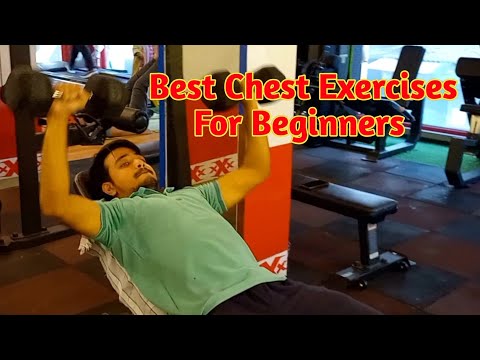 Best Chest Exercise for Beginners || GYM Vlog #fitness