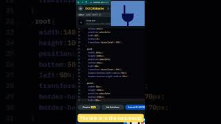 It's forking crazy, watch full video. #coding #css #cssbattle #tutorial #htmlcss #cssgame