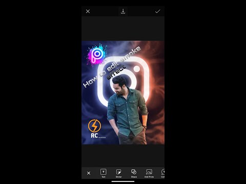 How to edit a photo in picsart /  How to edit a smoke effect  #shorts  #editingphotos #smokeeffect