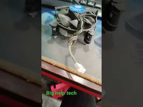 Pc Cooler fan problem #pc #short