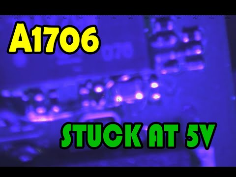 ماك بوك برو  فاصل باور- Stuck at 5 volt