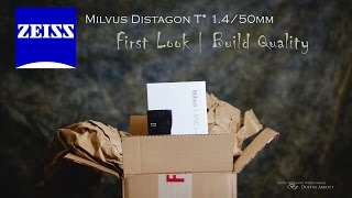 Zeiss Milvus 50mm f/1.4 |  First Look, Handling, and Build