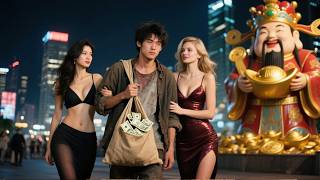 Poor outcast awakens money god system, becomes tycoon overnight, stars fight to marry him!
