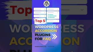 Top 5 WordPress Accordion plugin for FAQ #website #wordpress #quiz #usefullwebsite #wordpressblogger
