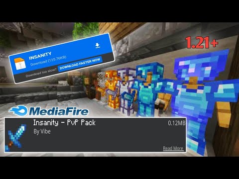 PVP Texture Pack For Minecraft Pe | Insanity PVP Texture Pack | Media Fire Link | #texturepvp #mcpe