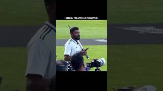 India won their first test at edgbaston 🔥 #cricket #cricketshorts #indvseng #shorts