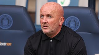 David Martindale after Livingston's defeat to Kilmarnock