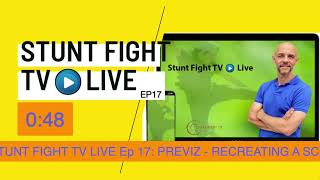 STUNT FIGHT TV LIVE EP 17 | RECREATING AN ACTION SCENE - JAPANESE SWORD FIGHTING