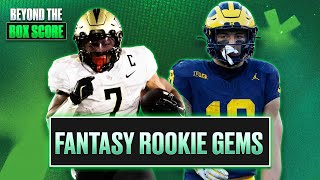 2025 NFL Fantasy Rookie Gems!!! The Rookies That Can WIN YOUR LEAGUE!!!