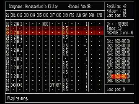 Horasdestudio killer [MSX, OPL1]