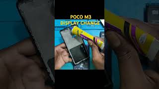 POCO M3 Display Change.     #gcm mobile service