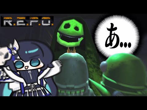 【めめ村】化物だらけの地で探索ホラーゲーム！どんどん壊されて行く仲間達に涙が止まらない...【R.E.P.O.】【ゆっくり実況】