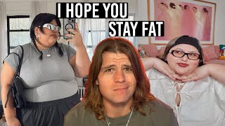 Reacting to THE MOST Unhinged Fat Acceptance Influencer