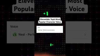 Elevenlabs top 6 most popular voices| Elevenlabs most popular voice  Elevenlabs best voice settings