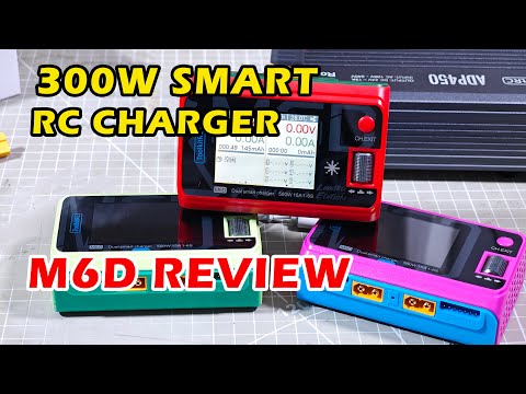 ToolkitRC M6D 500W Dual Smart RC Charger Review, 超可爱的双路智能遥控模型充电器测评