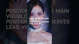 position blackpink deserves and position they have #bplisa #bpjennie #bprosé #bpjisoo#chili #hawasa